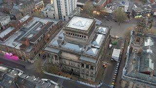 Preston / The Harris Museum / Lancashire / Drone