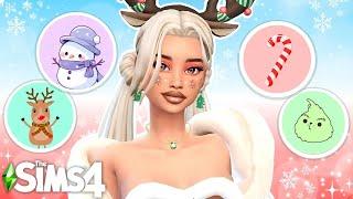 LETS MAKE CHRISTMAS THEMED SIMS!! | The Sims 4