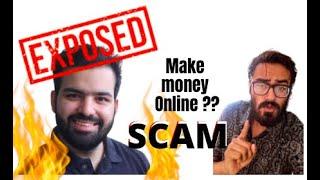 SCAM 2021 - Digital Dukaandaar | Nishkarsh Sharma EXPOSED | Make Mon$Y Online