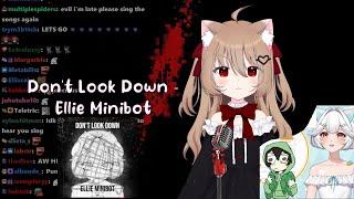 Evil sings Don't Look Down by Ellie Minibot | VedalXEllie talking about Evil covering