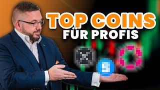 Top 5 Krypto-Coins für Profis 2024 + Prognose