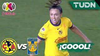 ¡Golazo de Priscila y se empata el juego! | América 1-1 Tigres | Liga Mx Femenil AP2024-4tos | TUDN