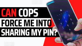 Can police force me to give them my pincode?  #legaltips #donttalktopolice #criminallawyer