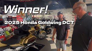 The Winner Of The 2025 Honda Goldwing Tour From DFW Honda