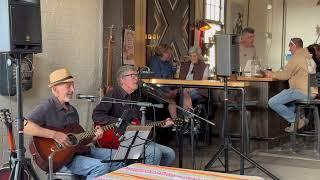 Dave + Jeff performing at Nuckolls Lamy Taproom
