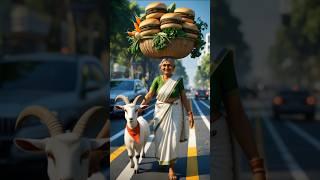 "Grandma's Burger Tree and the Evil Elephant!"#ai #emotionalstory