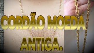 CORDÃO MOEDA ANTIGA MELHOR FORNECEDOR SHOPEE