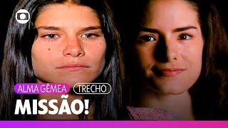 Luna fala para Serena que ela ainda não descobriu qual é sua missão! | Alma Gêmea | TV Globo