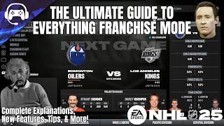 THE ULTIMATE GUIDE TO EVERYTHING FRANCHISE MODE (NHL 25)