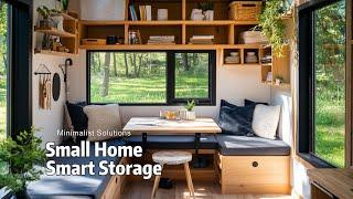 Small Home, Smart Storage: 5 Minimalist Solutions for a Tiny House