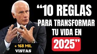 10 Reglas para Transformar tu Vida en 2025 - Jim Rohn y Brian Tracy Discurso motivacional