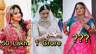 Most Expensive Wedding Dresses of Television Actress 2018