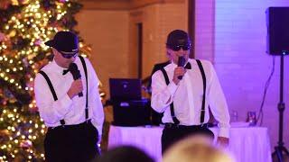 Surprise Rap! Brothers of the Bride Rap/Toast at Reception #weddingrap #weddingtoast #weddingspeech