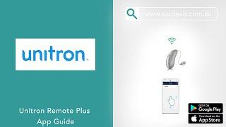 Unitron Remote Plus App  Guide