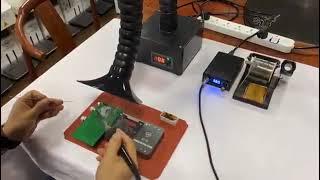 TBK Mini fume extractor for laser engraving cutting workshop, beauty salon dust and fume collector