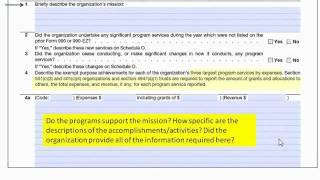 Form 990 Tutorial - Full