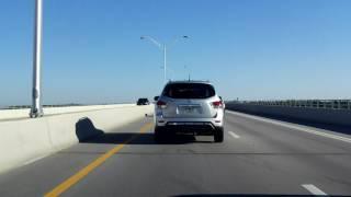 Rickenbacker Causeway (FL 913) southbound