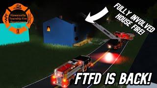 FLOWERSVILLE F.D. IS BACK! | Roblox Four Oaks County #5