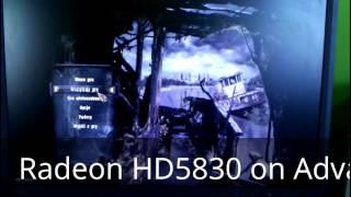 Radeon 5830 on Lenovo Advanced Dock (IBM T60p)