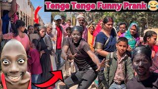 bhauji ke laika Bole Tenge  Best Bhojpuri Song Prank In Public || Funny Video 2024 || Ritik Jaiswal