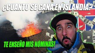  ¿CUÁNTO SE GANA en ISLANDIA ? ¿ES REAL O MENTIRA QUE PAGAN MUY BIEN? TE ENSEÑO MIS NÓMINAS!