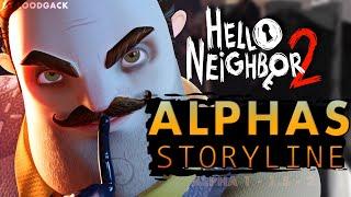 Another wasted gem - Hello Neighbor 2 alphas storyline (analysis)