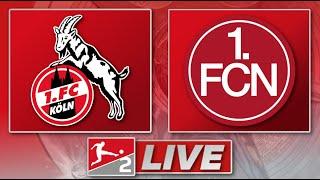  1. FC Köln - 1. FC Nürnberg | 2. Bundesliga 16. Spieltag | Liveradio