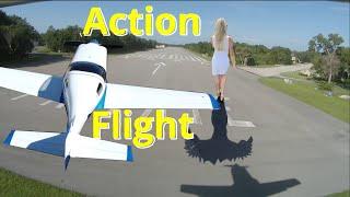 Lancair Pilot:  Action Hero Flight and Girl gets her Wings  [Jordi Koalitic-Used some wings ideas]