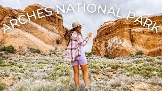 ARCHES National Park In ONE DAY | Moab, Utah Travel Vlog Part 2