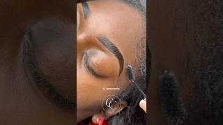 Brow Lamination, Wax, & Tint  #browlamination #trendingshorts #browartist #eyebrows #brows #nycbrows