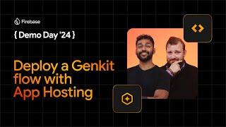 Deploy a Genkit flow with App Hosting