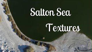 Salton Sea Textures 4K drone footage of the Salton Sea shoreline.