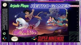 Arjade Plays Retro Games Disneys Aladdin Super Nintendo SNES