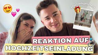 Reaktion auf unsere HOCHZEITSEINLADUNG NACHMIETER steht fest! | Hans&Wika