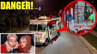 URGENT! this BLOODY ICE CREAM VAN is a RAIKE TRAP, run! (covered in blood)