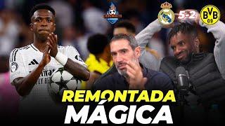  ¡El MADRID TIRA de ADN PARA una NUEVA REMONTADA! | Real Madrid 5-2 BVB