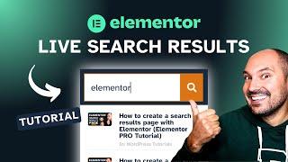 Elementor Live Search Results Tutorial  NEW FEATURE 