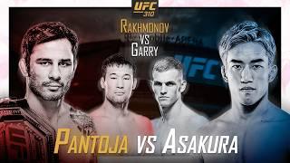 UFC 310: Pantoja vs Asakura, Rakhmonov vs Garry - FULL CARD PREVIEW