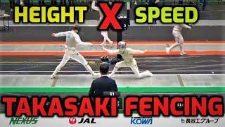 Height vs Speed - Fencing Style Clash (Cook vs Choupenitch Japan World Cup)