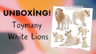 Unboxing The White Lion Family Playset From Toymany!