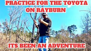 Rayburn Practice for the MLF Toyota (Wind, Rain, and all the OTHER STUFF)