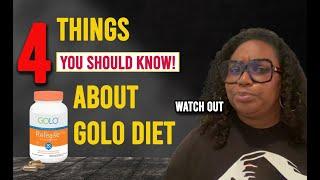 4 CRUCIAL Things About GOLO DIET You Should Know!!