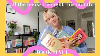 Big Book Haul | All the books I bought recently| Literary fiction, memoir, politics