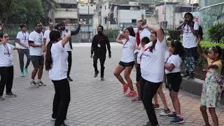 Zumba warmup at 'Run for diabetes' I Chellaram Hospital & Blue Circle Diabetes Foundation