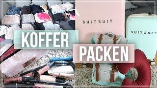 KOFFER PACKEN | Ich packe meinen Koffer für 1 JAHR USA | au pair vlog #15