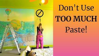 Paste the Wall Wallpaper Murals | How to Hang Wall Murals