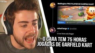 CELLBIT INDIGNADO com o WELLINGTON do GARFIELD KART