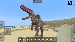 New Dinosaurs The Ingen Universe v2 Addon Update in MINECRAFT PE