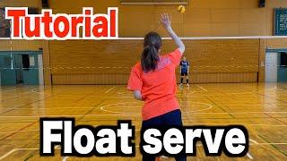 Tips for getting float serve【volleyball】