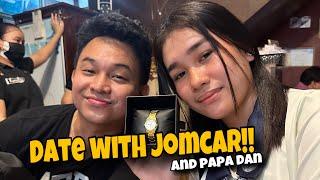 SOBRANG KILIG ANG LUNCH DATE WITH JOMCAR AT KALINGAP DAN